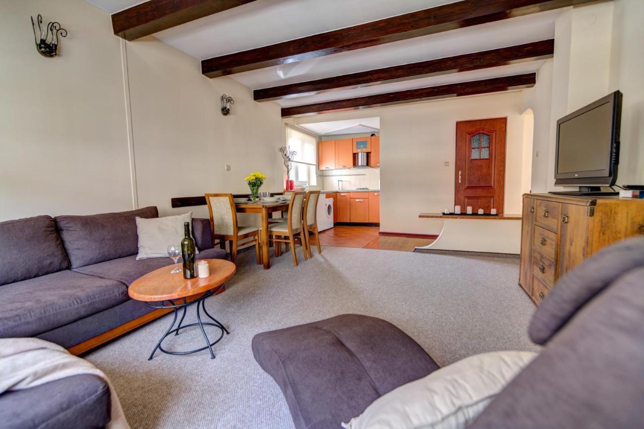 Krynica Apartamenty 100M Duzy Apartament, Salon + 3 Sypialnie Przy Deptaku Eksteriør billede